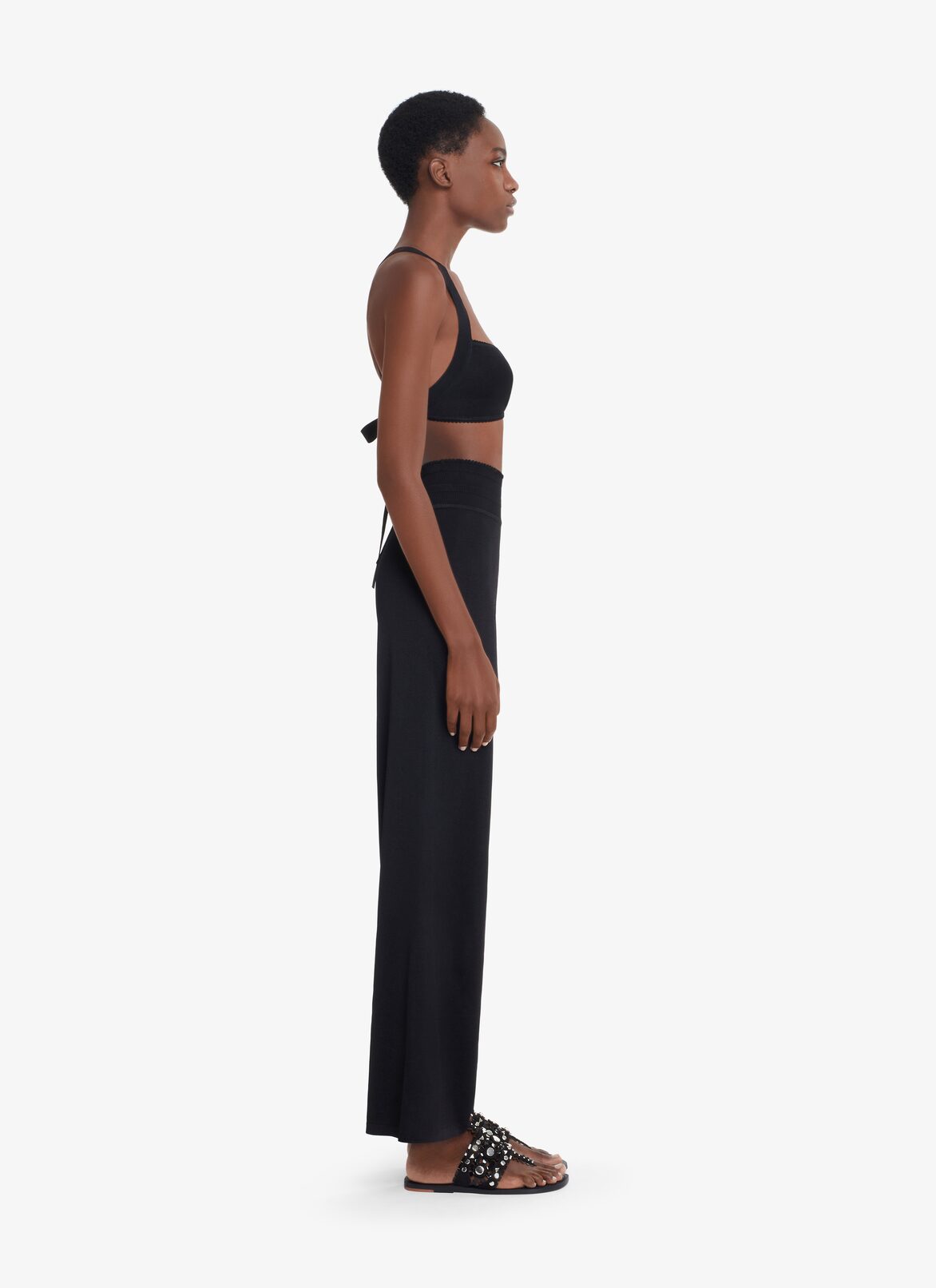 EDITION 1993 WIDE FLARED PANTS ALAÏA BLACK EDITION 1993 WIDE FLARED PANTS
